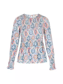 Блузка usha FESTIVAL, цвет blue multicolor