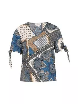 Блузка usha FESTIVAL, цвет blue multicolor