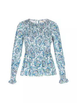 Блузка usha FESTIVAL, цвет blue multicolor