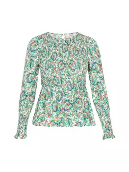 Блузка usha FESTIVAL, цвет green multicolor