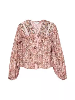 Блузка usha FESTIVAL, цвет light rose multicolor