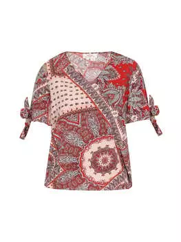 Блузка usha FESTIVAL, цвет red multicolor