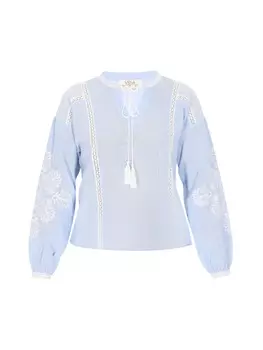 Блузка usha FESTIVAL, светло-синий