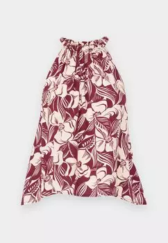 Блузка V-Halter GAP, фиолетовый