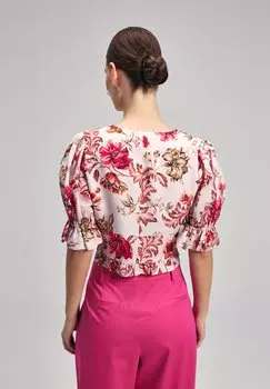 Блузка V-Neck adL, розовый