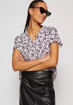 Блузка V Neck Esprit, лавандовый