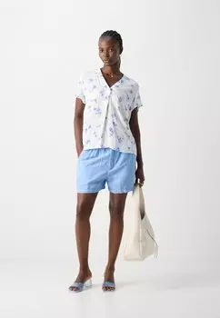 Блузка V Neck Esprit, телесного цвета