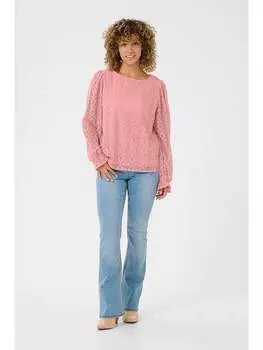 Блузка Valerie Cream, розовый