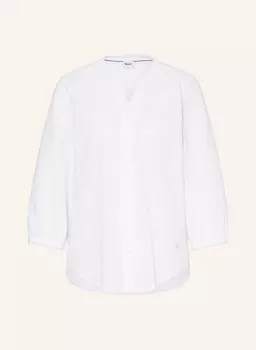 Блузка Velia с ажурным кружевом Brax, белый