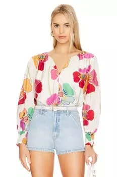 Блузка Velvet by Graham & Spencer Avery, цвет Cream Floral