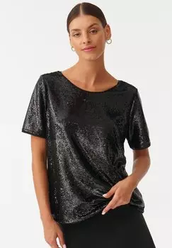 Блузка VELVITA TATUUM, цвет black