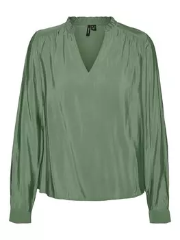 Блузка Vero Moda Bell, зеленый