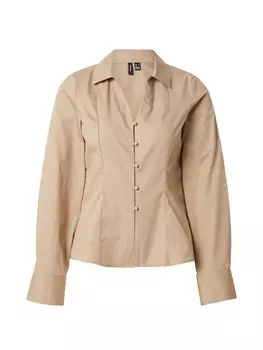 Блузка VERO MODA Blouse, темно-бежевый