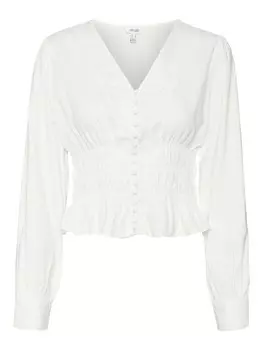Блузка VERO MODA Blouse THEODORA, белый
