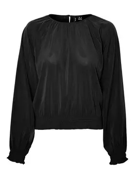 Блузка VERO MODA Blouse VMSHILAH NAJA, черный
