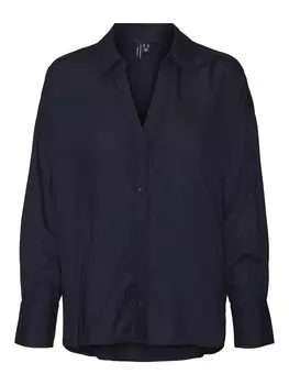 Блузка VERO MODA BUMPY, темно-синий