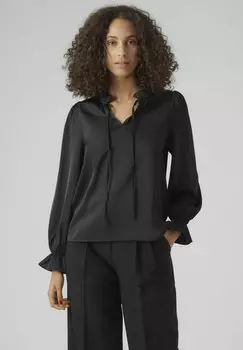 Блузка Vero Moda, цвет black