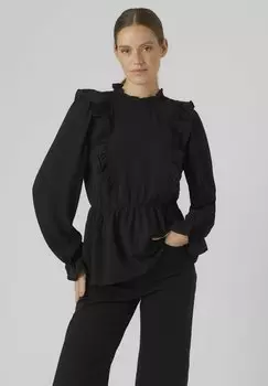 Блузка Vero Moda, цвет black