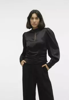 Блузка Vero Moda, цвет black