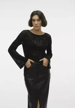 Блузка Vero Moda, цвет black