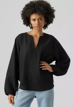 Блузка Vero Moda, цвет black