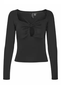 Блузка Vero Moda, цвет black