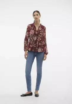 Блузка Vero Moda, цвет cabernet