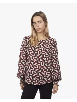 Блузка Vero Moda, цвет granat