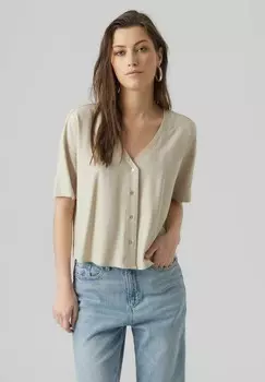 Блузка Vero Moda, цвет silver lining