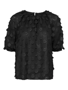 Блузка VERO MODA DOT, черный