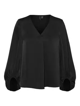 Блузка VERO MODA LOVIE, черный