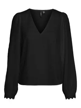 Блузка VERO MODA MALI, черный