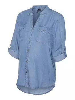 Блузка Vero Moda Maternity, синий