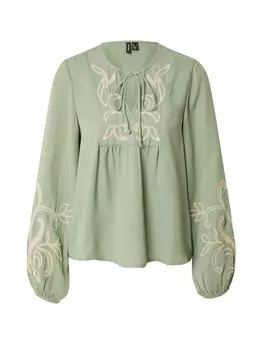 Блузка VERO MODA NORA, светло-зеленый