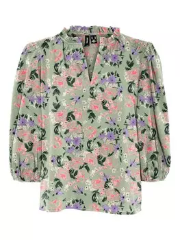 Блузка VERO MODA Olivia, пастельно-зеленый