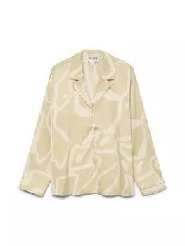 Блузка VERO MODA PAIGE, зеленый