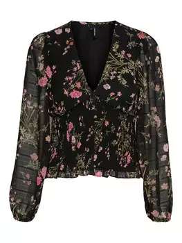 Блузка VERO MODA Rosa, черный