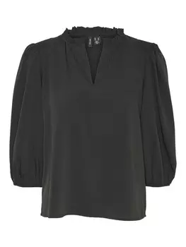 Блузка VERO MODA Serenity Olivia, черный