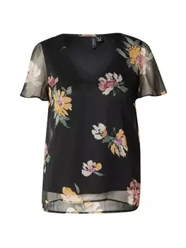 Блузка VERO MODA SMILLA, черный