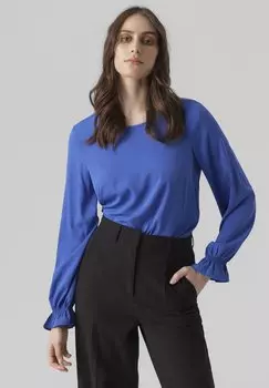 Блузка Vero Moda VMBIRD, цвет beaucoup blue