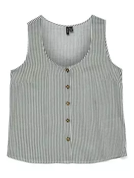 Блузка VERO MODA VMBumpy, цвет Pastel green/Dark green