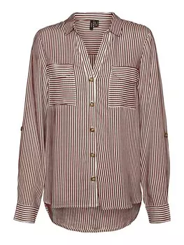 Блузка VERO MODA VMBumpy, цвет Wine red