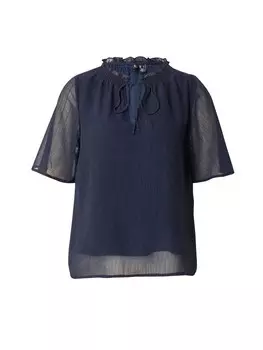 Блузка VERO MODA VMEMILIE, темно-синий