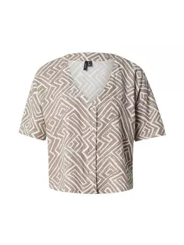 Блузка VERO MODA VMJESMILO, темно-бежевый