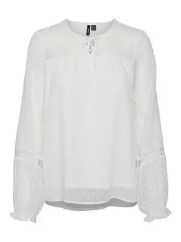Блузка VERO MODA VMLEAH, белый