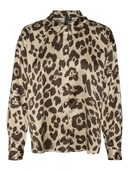 Блузка VERO MODA VMMerle, темно-бежевый