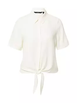 Блузка VERO MODA VMNADS, пастельно-желтый