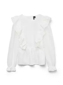 Блузка VERO MODA VMOlina, белый