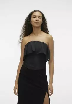 Блузка Vero Moda VMPOPPY, черный