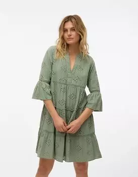 Блузка Vero Moda в цвете «зеленая изгородь»